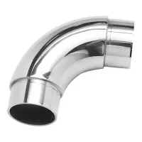 Отвод поручня со вставками AISI 304 32,0х1,5